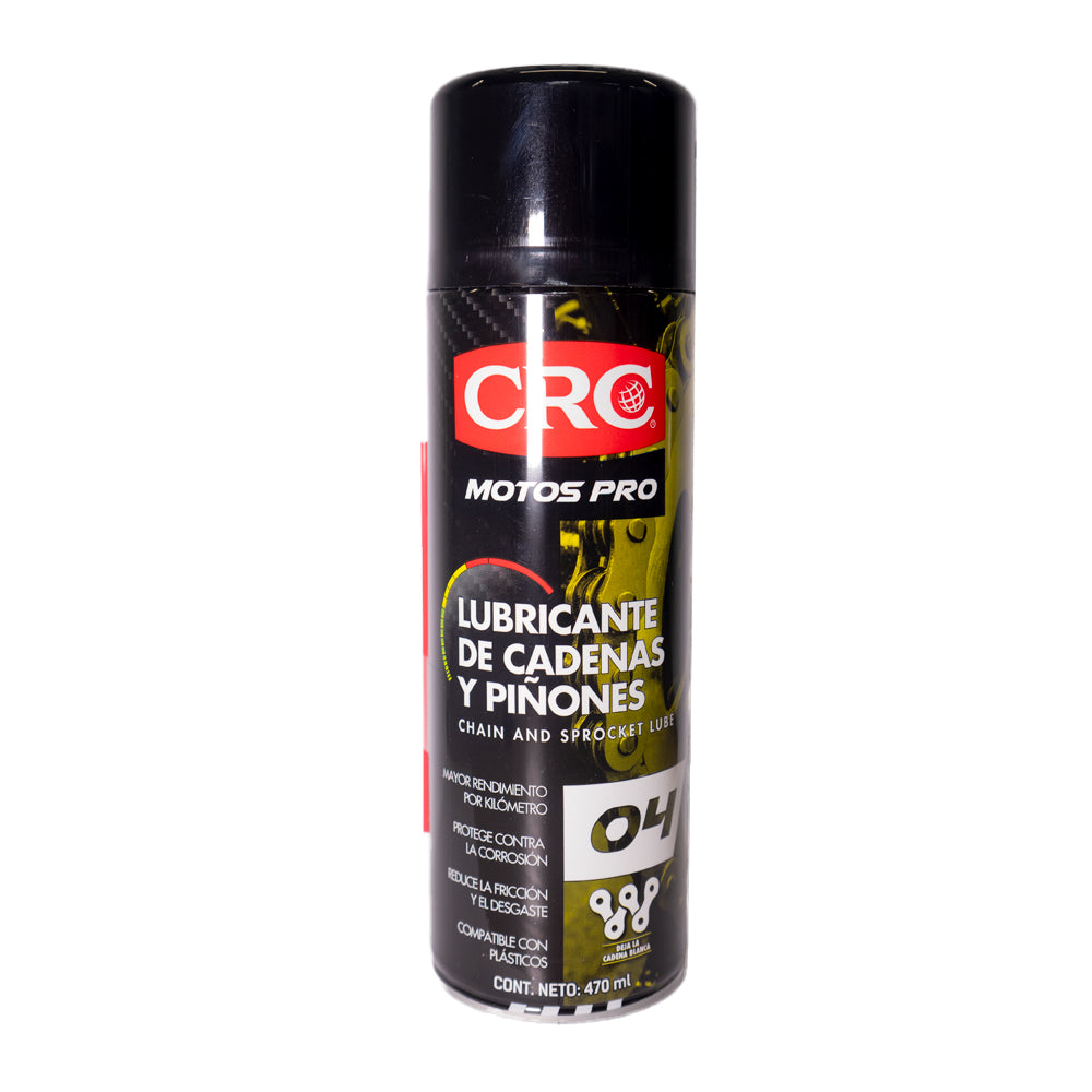 LUBRICANTE DE CADENAS Y PINONES MOTOS PRO CRC