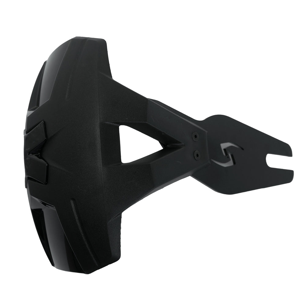 GUARDABARRO MONOBRAZO EN ALUMINIO NEGRO