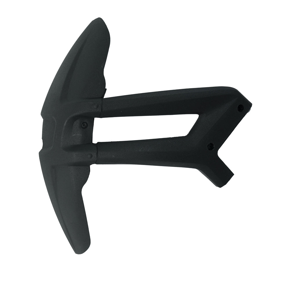 GUARDABARRO MONOBRAZO PULSAR180-200 NS CON BASE  METALICA NEGRO