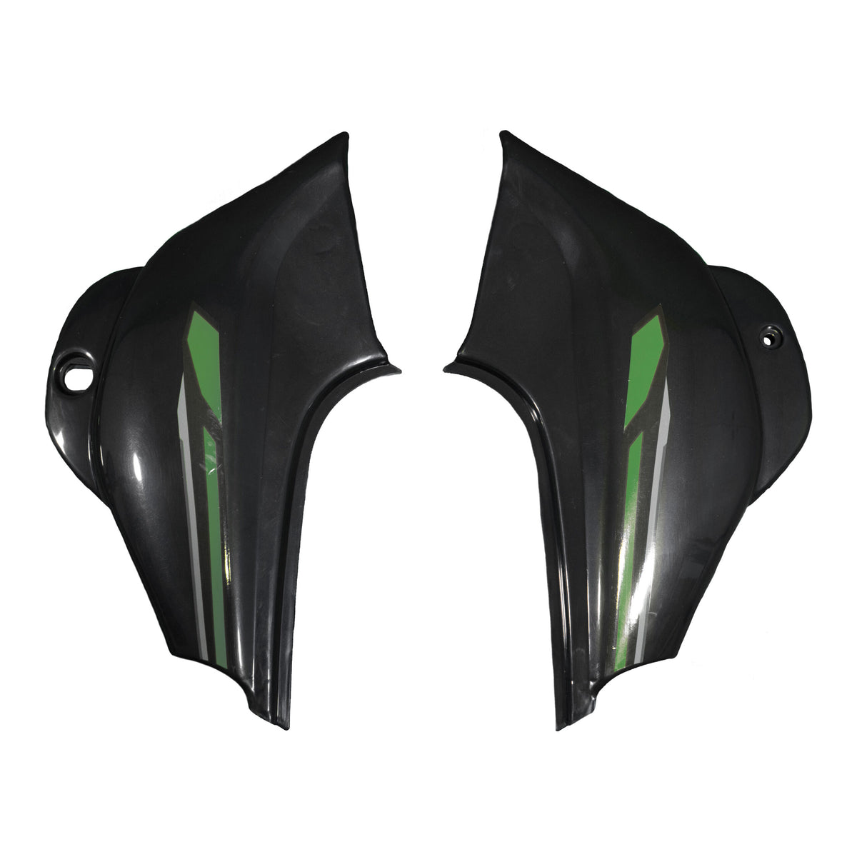 JUEGO TAPA LATERAL BOXER CT 2018 NEGRA/VERDE