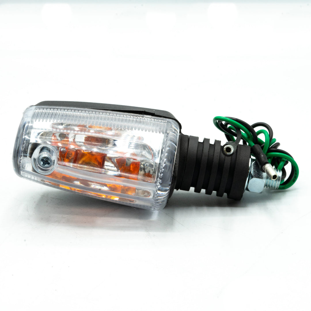 DIRECCIONAL IZQUIERDA CRISTAL REFLECTIVO CRISTAL  UNIVERSAL 12V.
