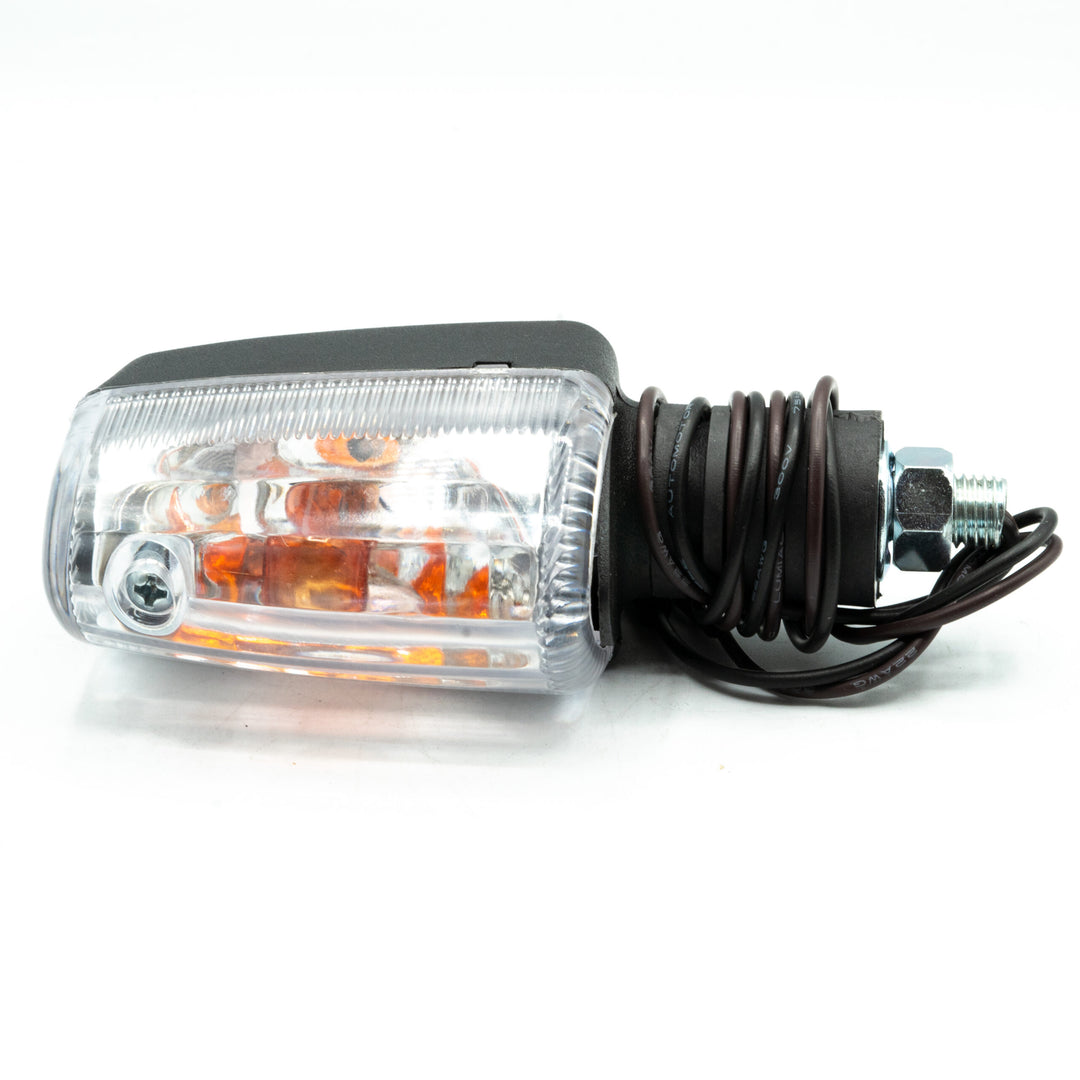 DIRECCIONAL IZQ.CRISTAL REFLECTIVO CRISTAL UNIV.12V.CABLE  LARGO