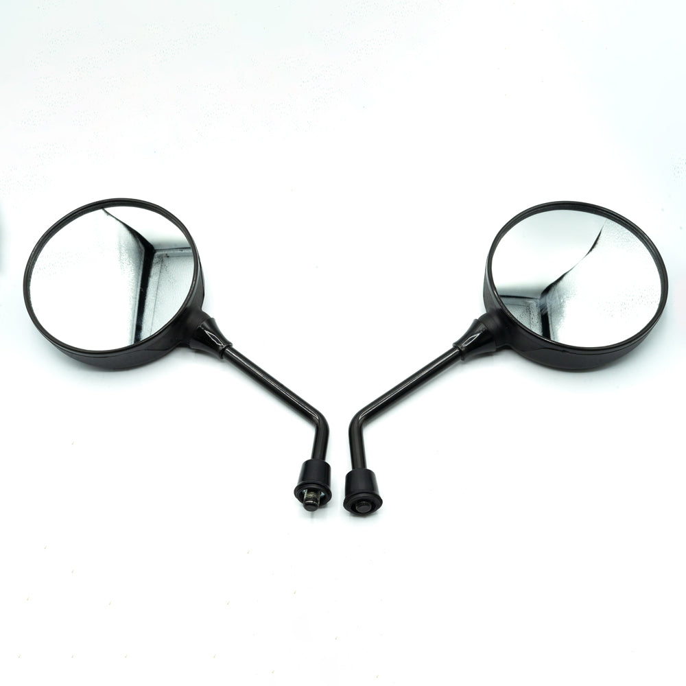 JGO ESPEJOS REDONDO D-RI/I-RD 10MM BOXERCT BASTON NEGRO