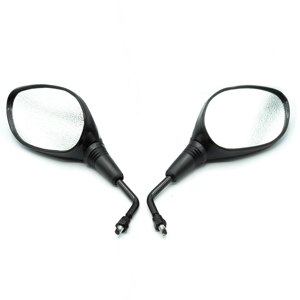 JGO ESPEJOS OVALADO TAPA GRIS D-RD/I-RD 8MM AGILITY 125