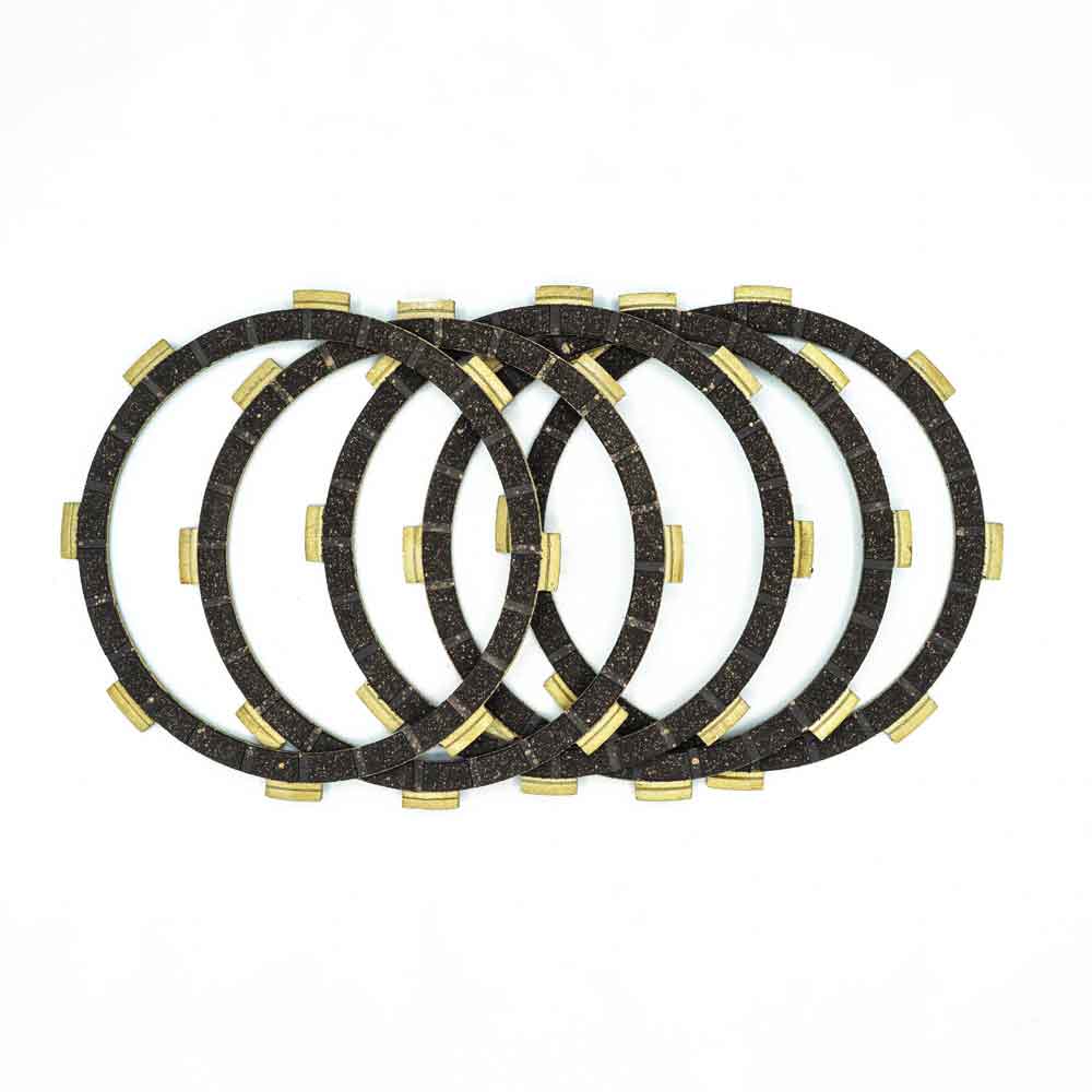 DISCOS CLUTCH RUBBER DISCOS CLUTCH PAPER BASE RX100-115/ DT125-175/LIBERO110-125/XTZ125 5 DISCOS