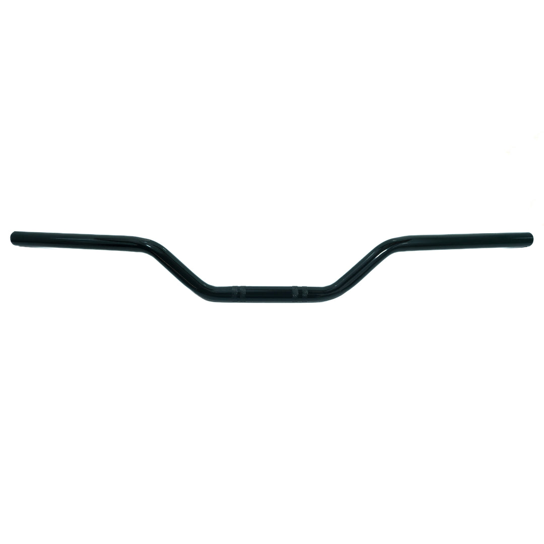 MANUBRIO NEGRO BRILLANTE BAJO (AK TT,DT,TSZ,BROSS,OTROS)