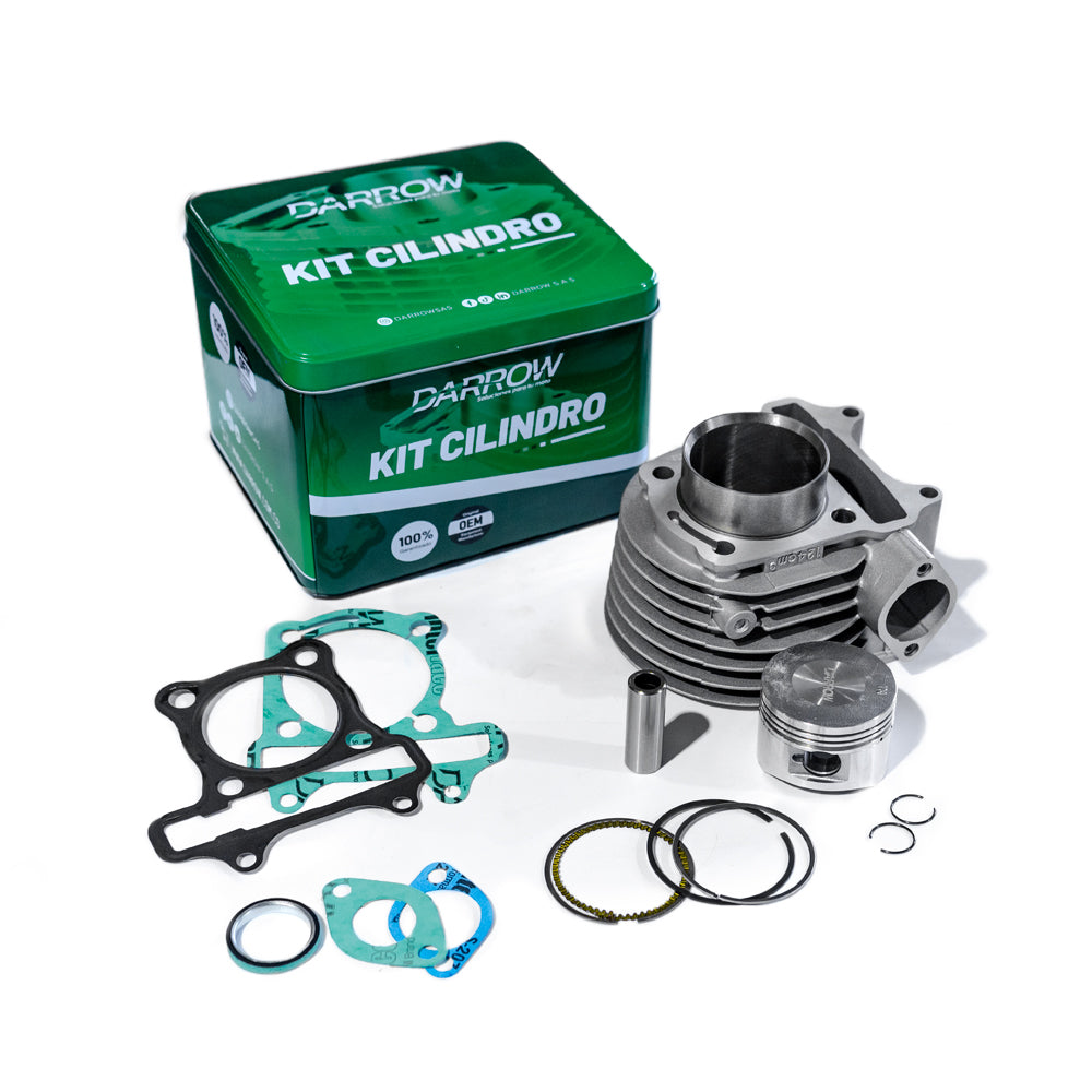KIT CILINDRO AKT125 DYNAMIC/JET4/AGILITY125 (SCOOTER GY6125) 52.4MM