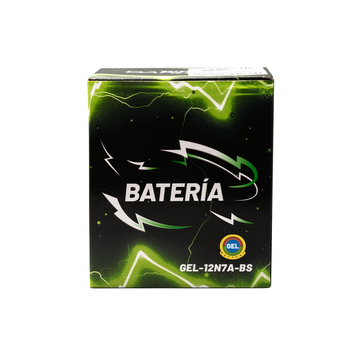 BATERIA 12N7A-BS 180S/ELITE 125/CB190/XR190/XRE190/CBR250/CBX250 TW1STER/XR250 TORNADO/XR250/XRE300/KLX150/KDX250S/DR-150/XTZ250/FZ25/XMAX/YZF R3/MT03