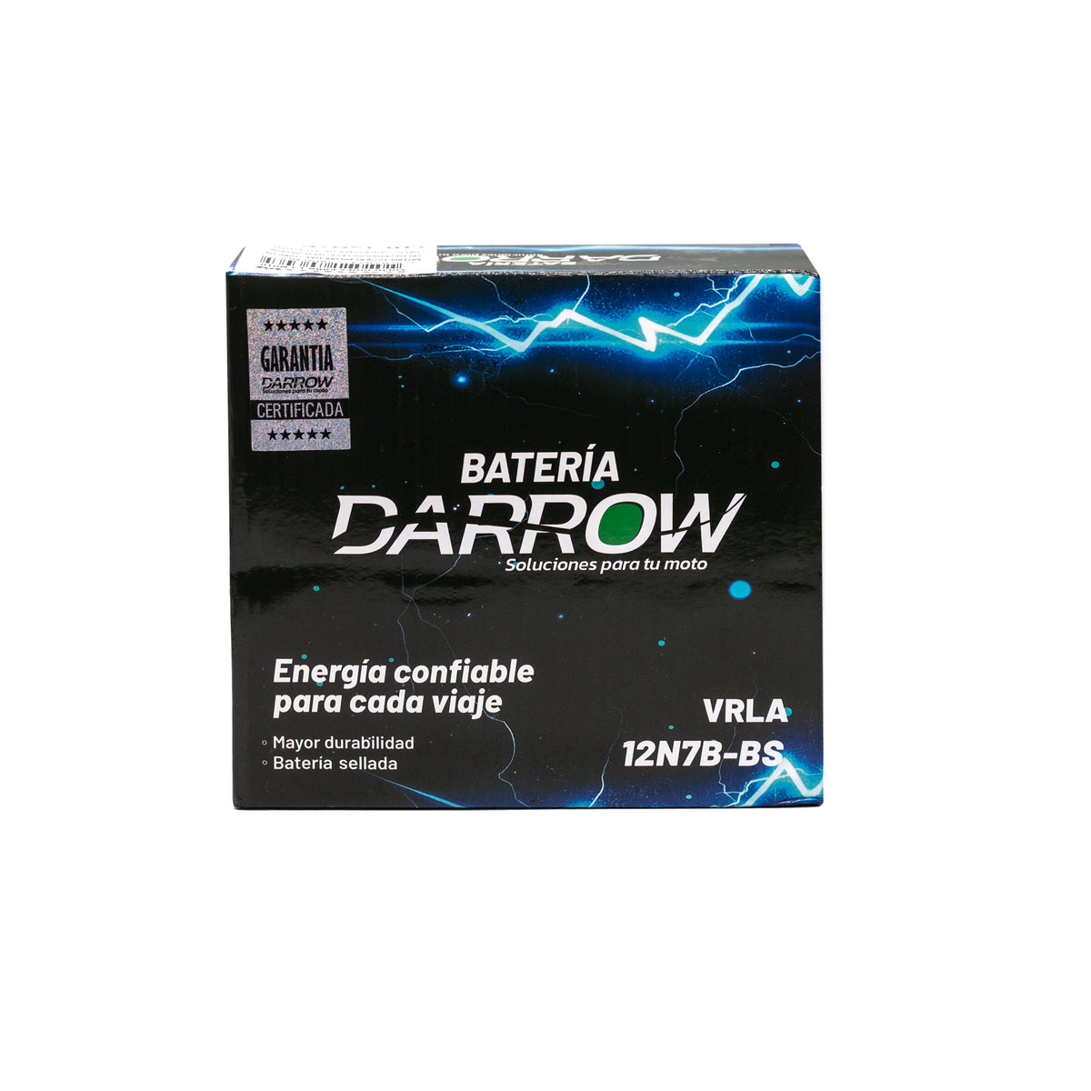 BATERIA 12N7B-BS PULSAR 150/E STORM 125/CBF150/CB150 INVICTA/CBZ160/XL200/XR200/MRX125 (2020)/BOMBER 150/NEXT AT115/XT225