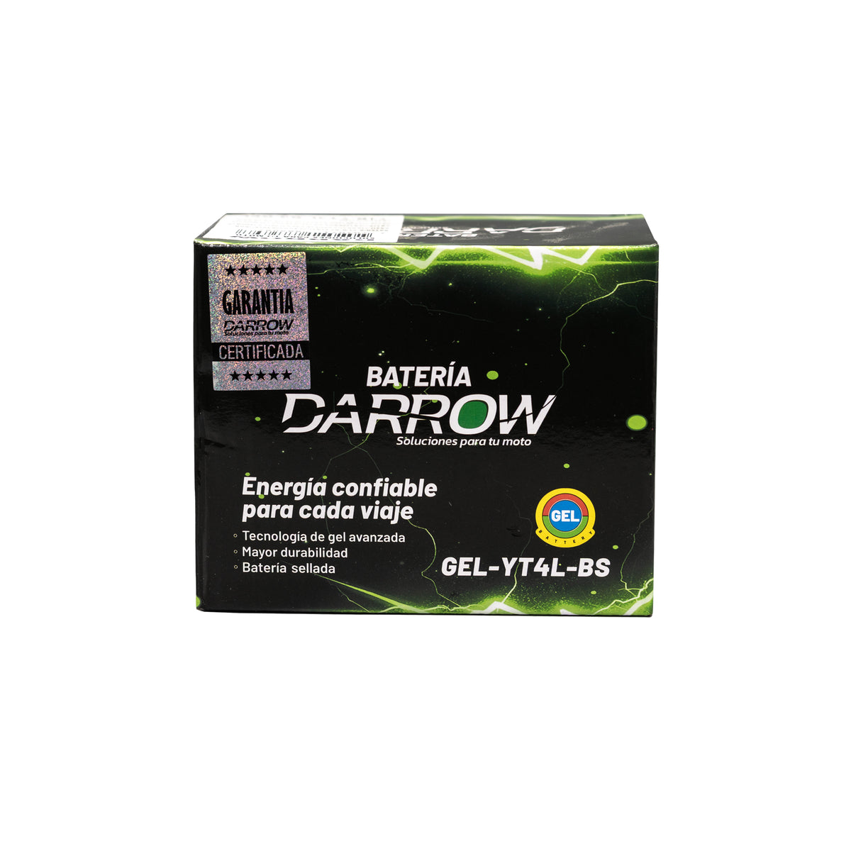 BATERIA YT4L-BS PLATINO/ECO100/SPLENDOR/DASH-110/DASH5/XPULSE/C90/C100BIZ/C100WAVE/CB110/NXR125BROS/CG125/JL90/KLX110/KMX125/ZX130/VICT0R150M-S/LETS110/TS125 CR FD/AXIS/CRYPTONT115FI
