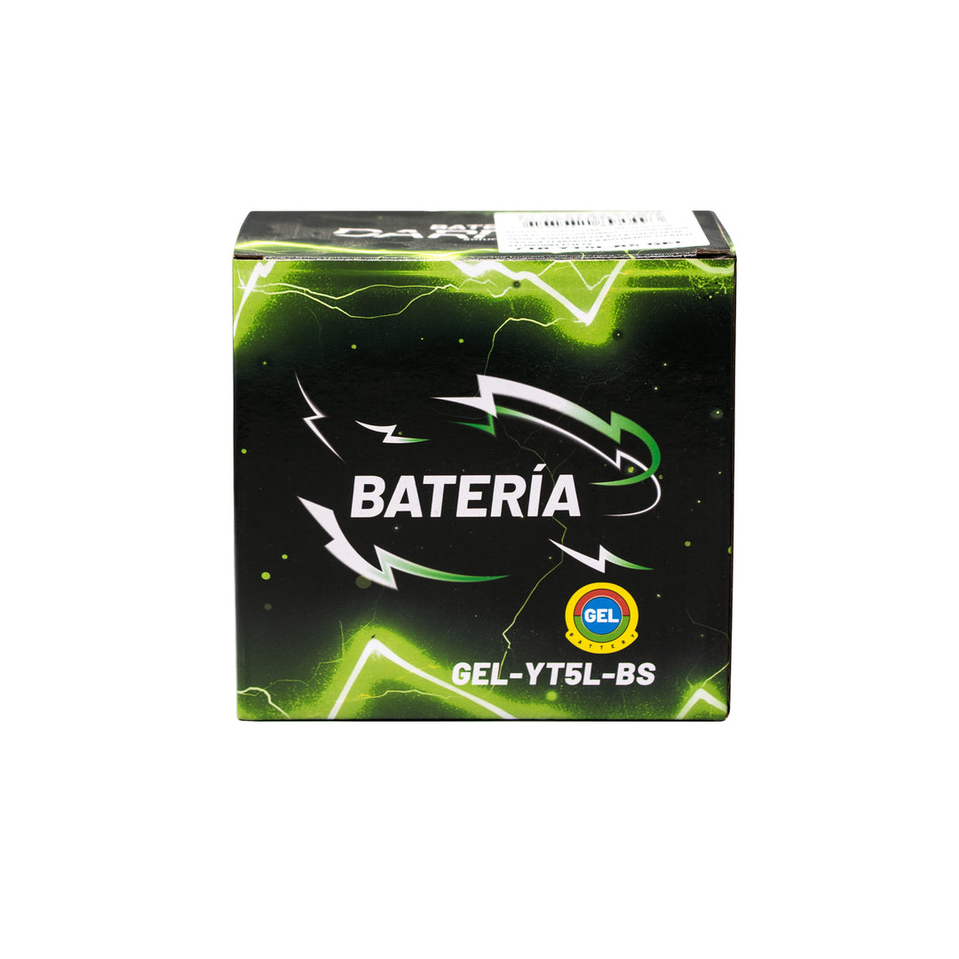 BATERIA YT5L-BS PULSAR NS150-160/IGNITOR/HUNK/BIZ/CG125/NXR125BROS-150/CLICK/CRF150F/XR150L/CB160/CB160F/TOP BOY/AN100/GSXR150/NEO/ONE ST/ADVANCE-R/BWS100/FINO/YZF R15V2/XTZ150/NMAX/FZ16 2,0